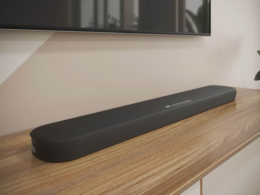 Yamaha SR-B20A Powered sound bar with built-in subwoofers, DTS® Virtual:X, and Bluetooth