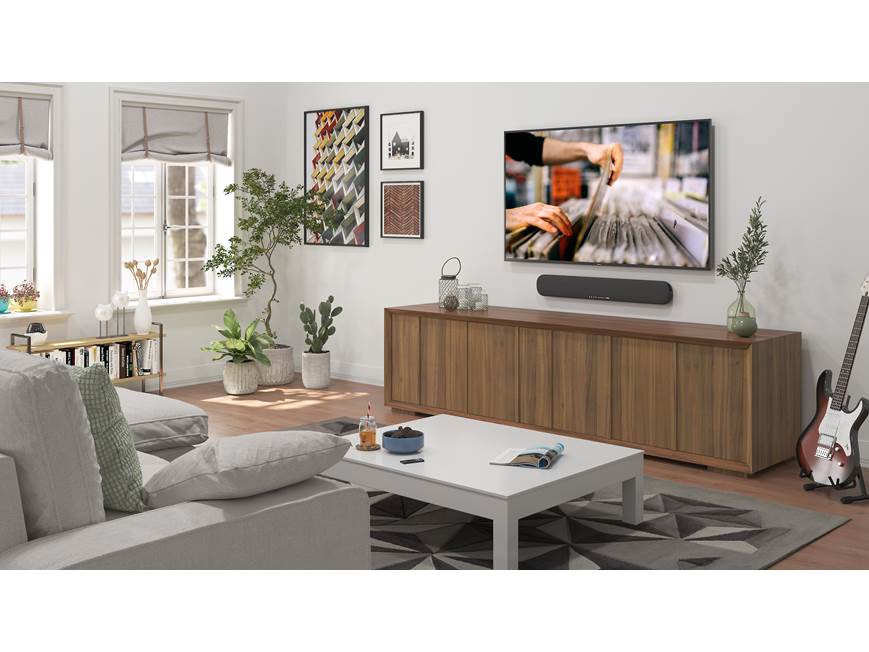 Yamaha SR-B20A Powered sound bar with built-in subwoofers, DTS® Virtual:X, and Bluetooth