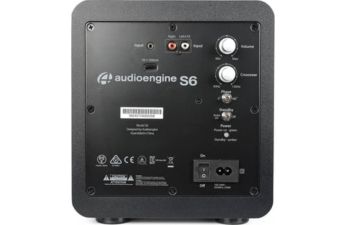 Audioengine S6 Powered subwoofer (Satin Black)