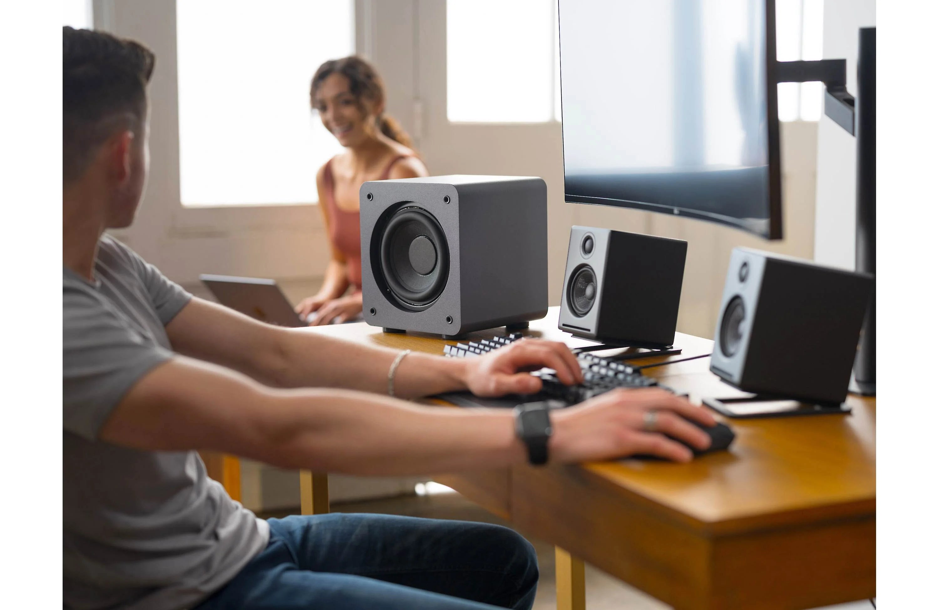 Audioengine S6 Powered subwoofer (Satin Black)