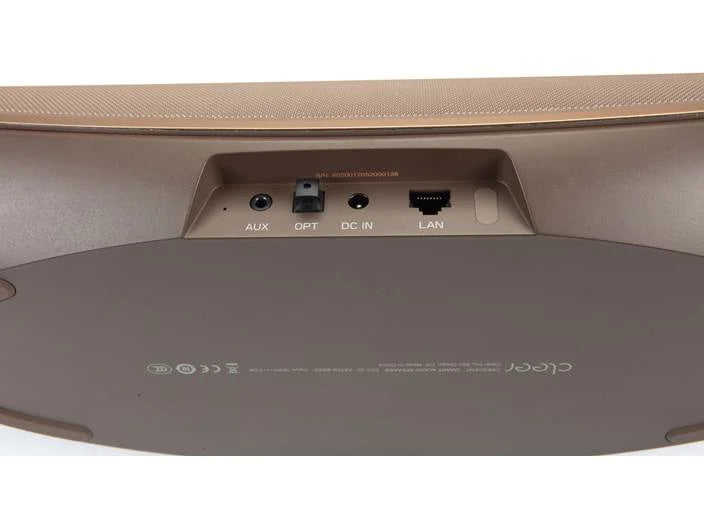 Cleer Crescent Smart speaker with Bluetooth®, Wi-Fi, Apple AirPlay® 2, and Google Assistant built-in